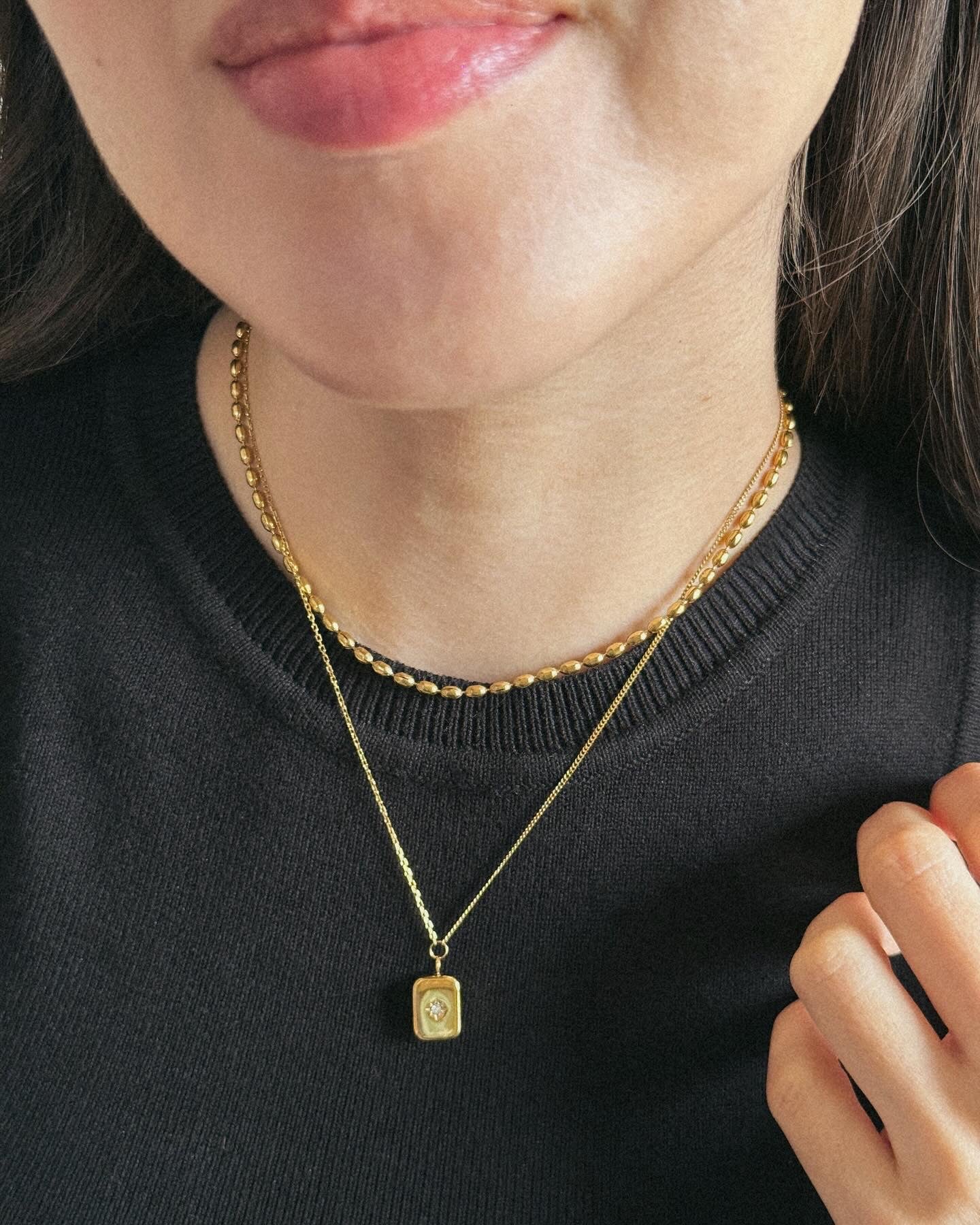 North Star Double Necklace