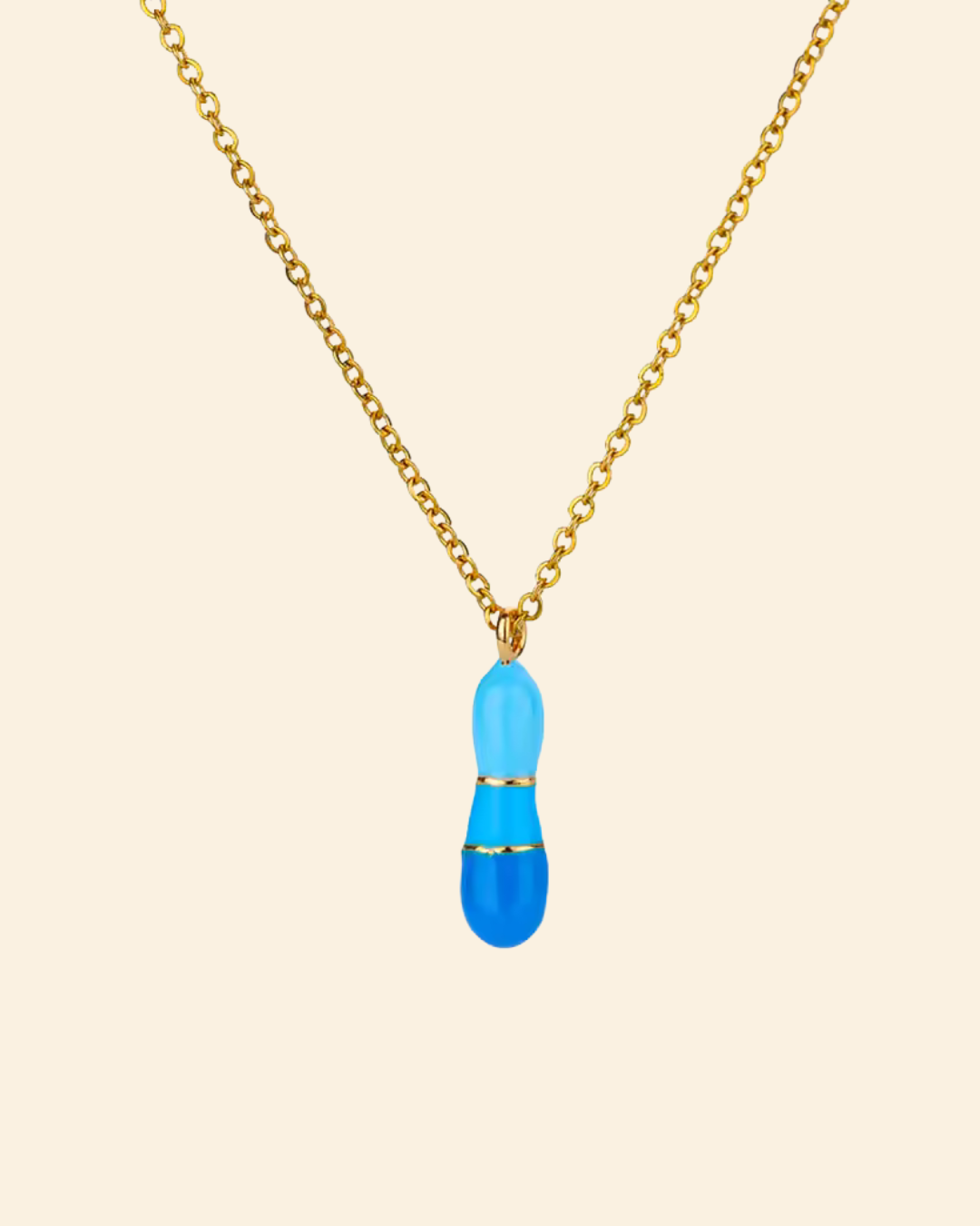 Groovy Initial Necklace