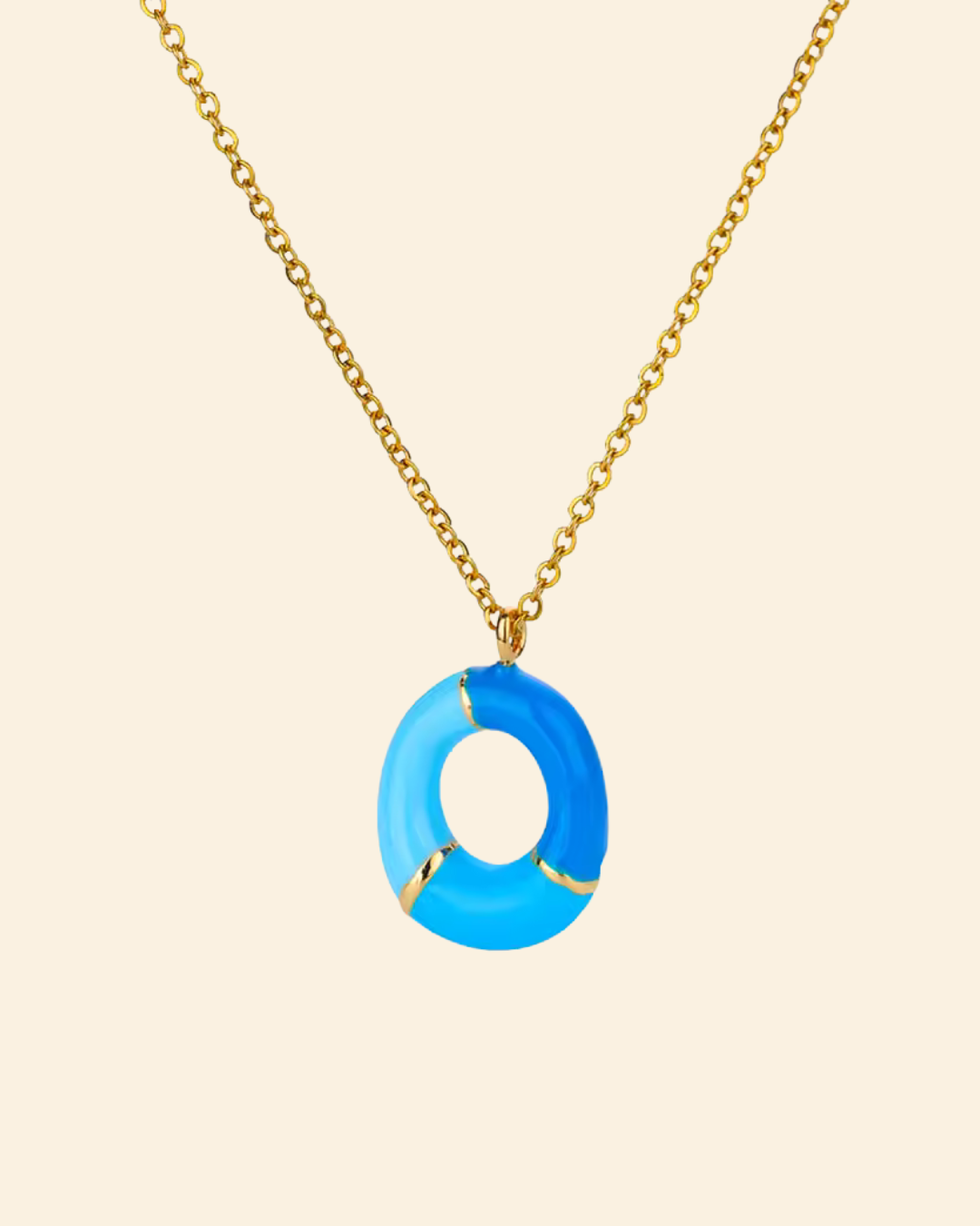 Groovy Initial Necklace