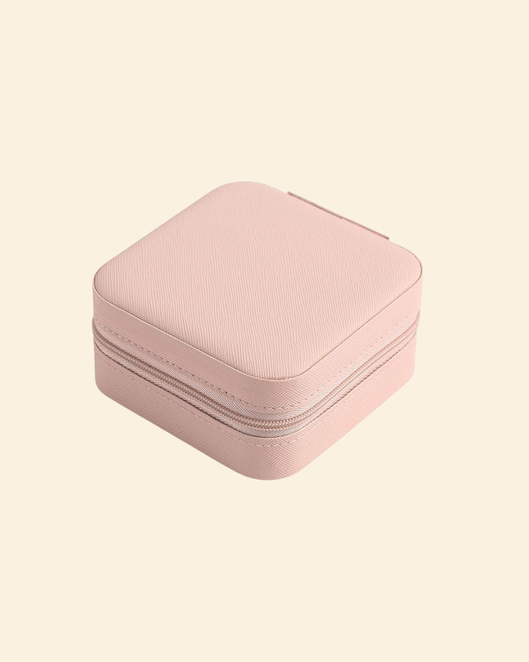 Pink Jewelry Travel Case