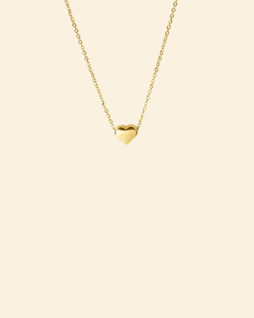 Dainty love necklace
