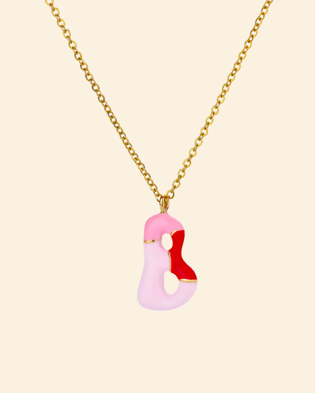Groovy Initial Necklace