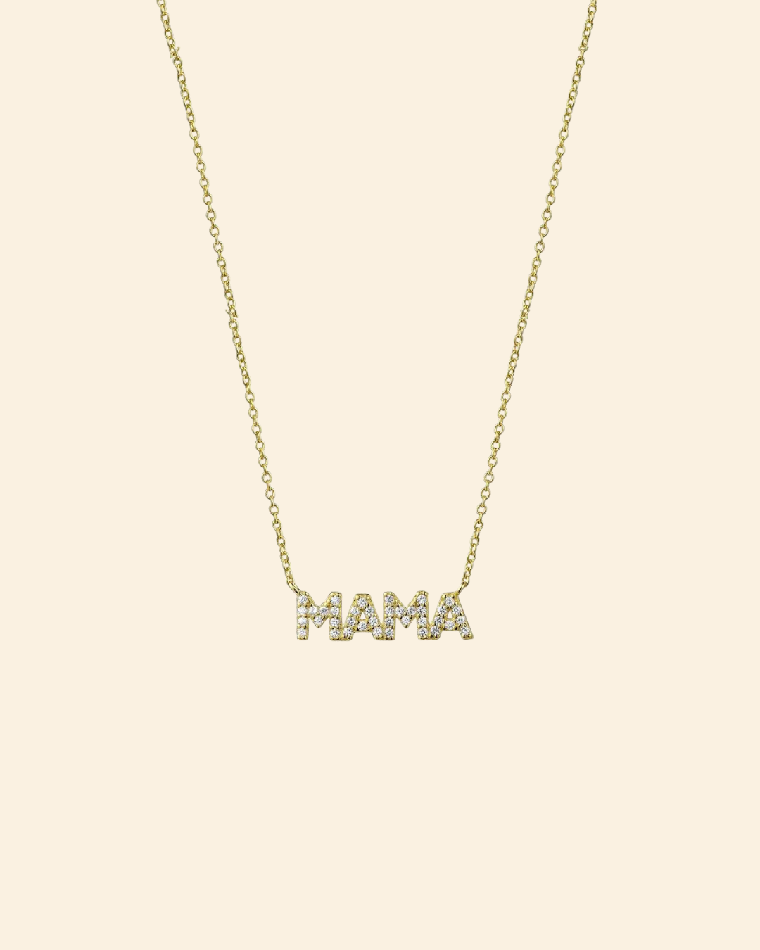 MAMA Zircon Necklace
