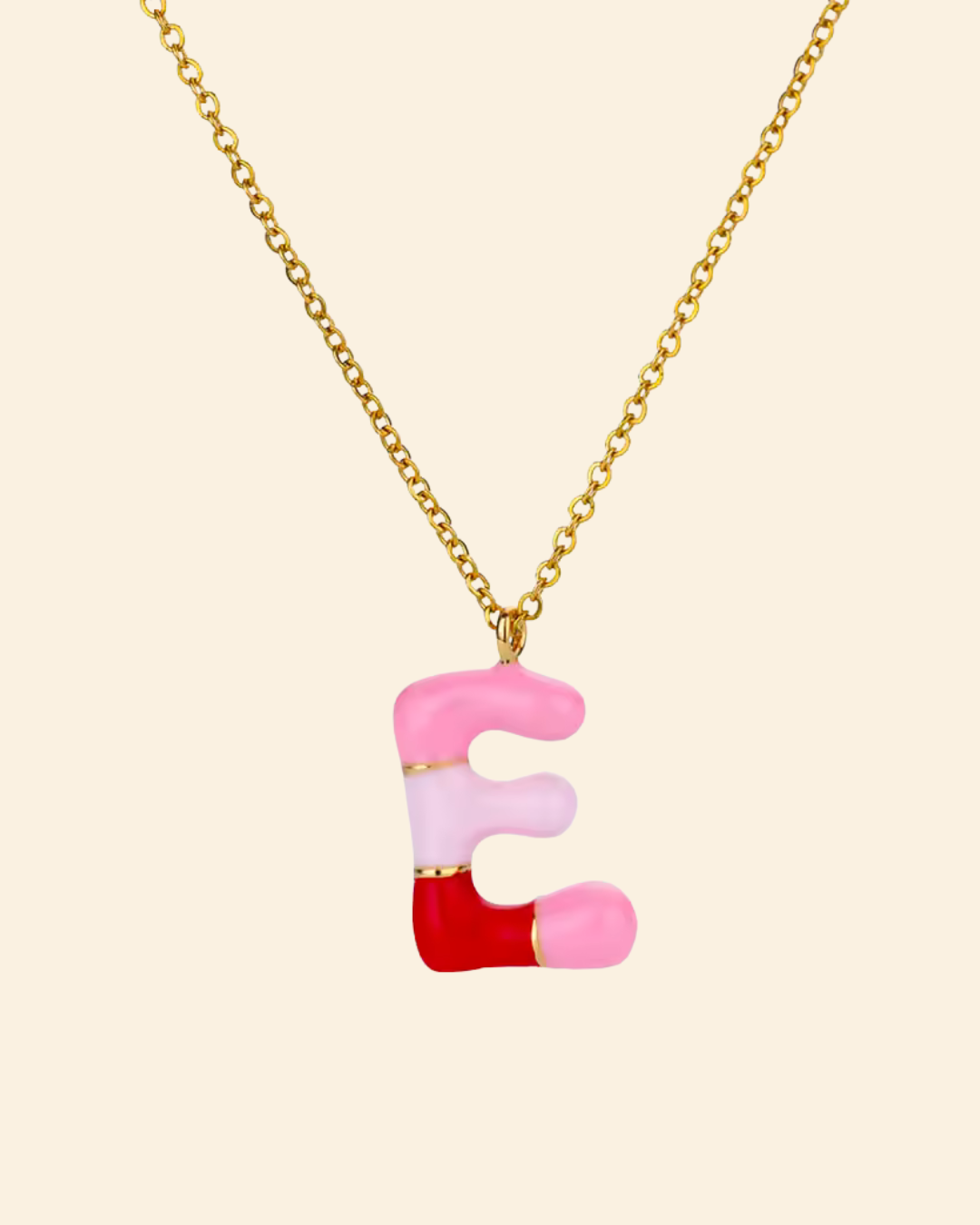 Groovy Initial Necklace