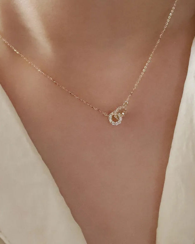 Saturn necklace