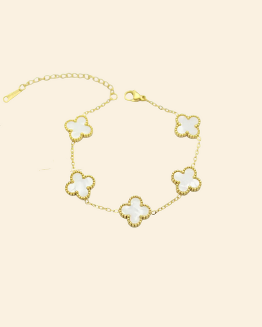 White clover bracelet