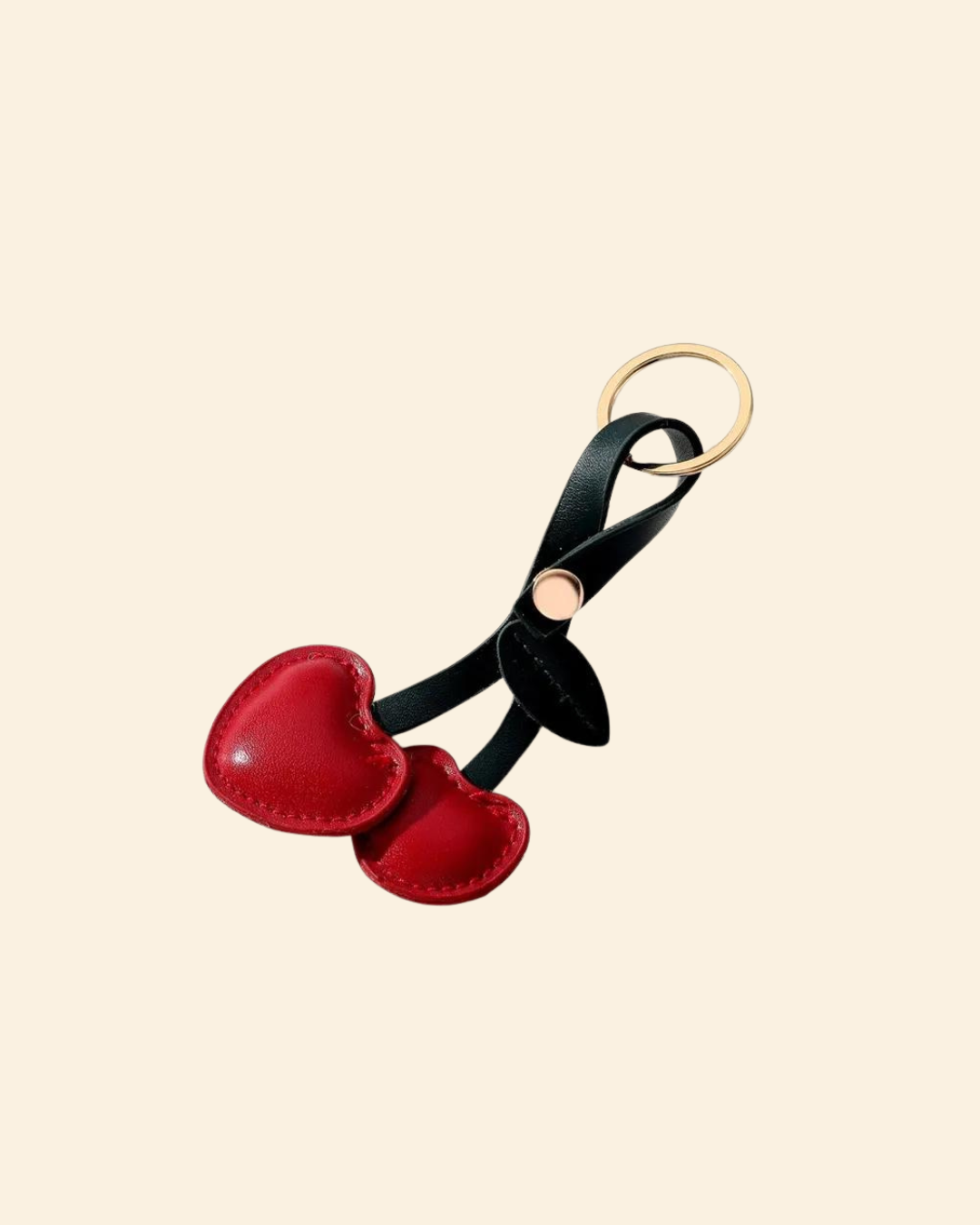 Cherry bag charm