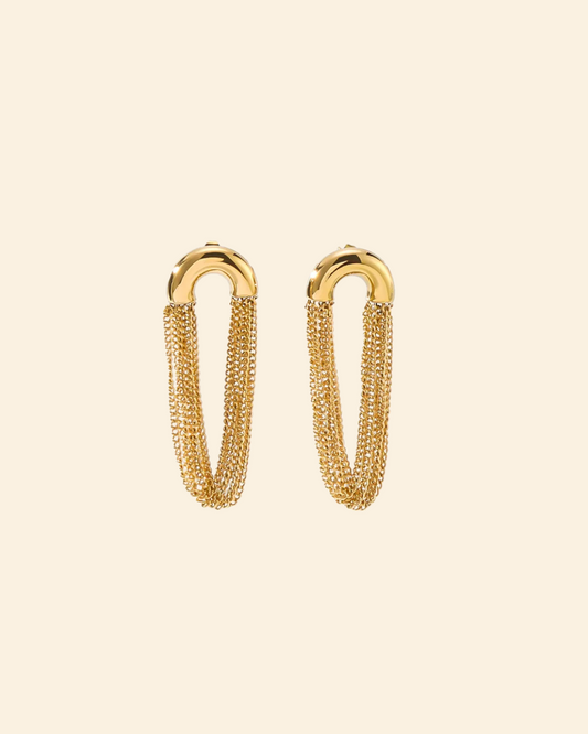 Renata earrings (dorados)