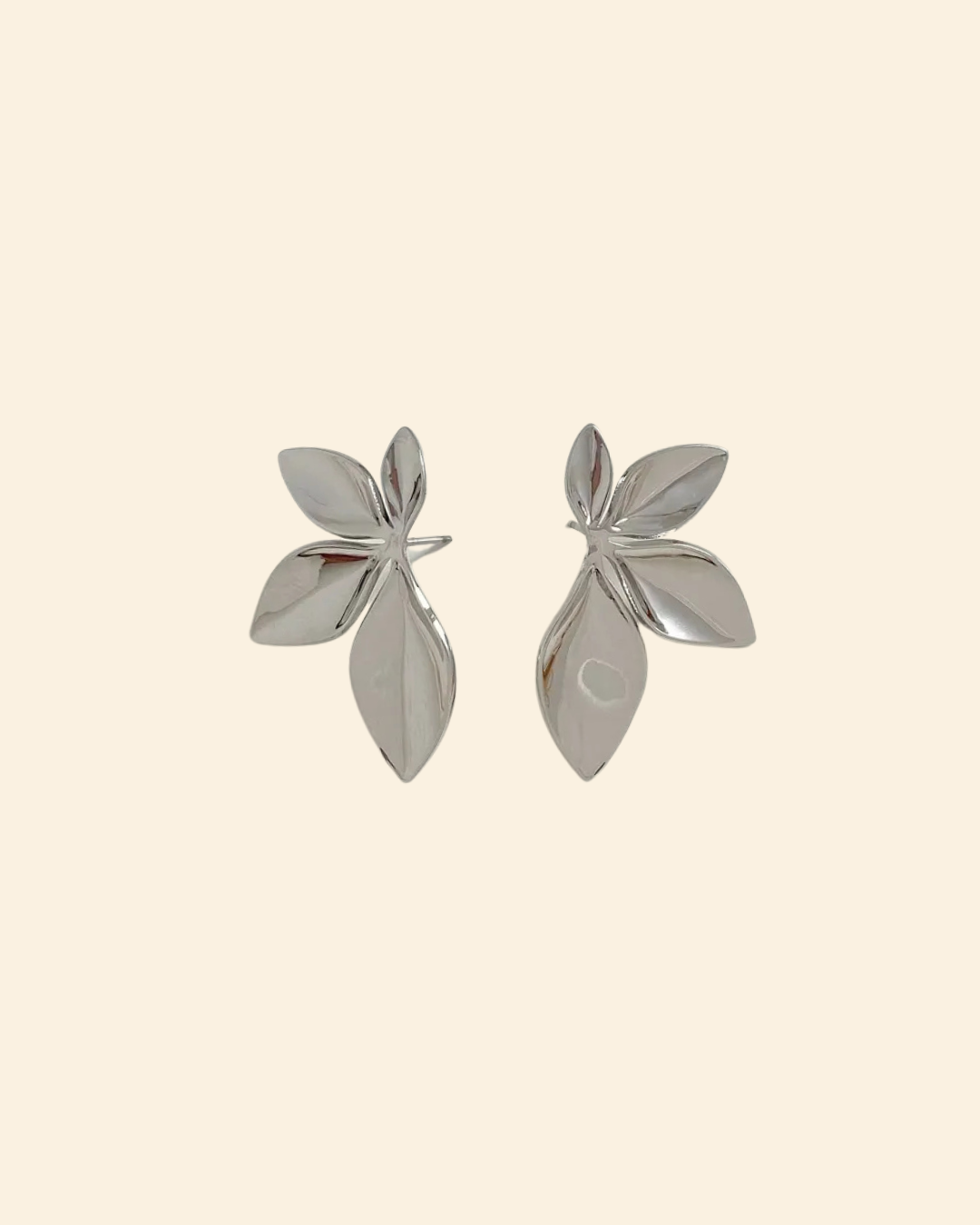 Azalea earrings (plateado)