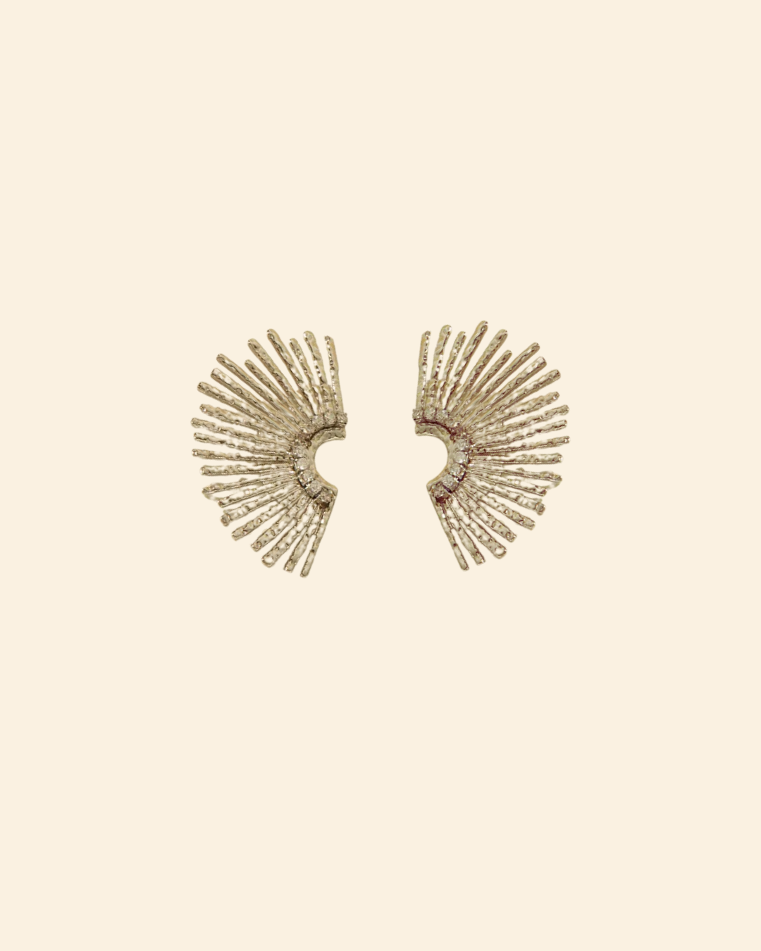 Aura earrings (plateado)