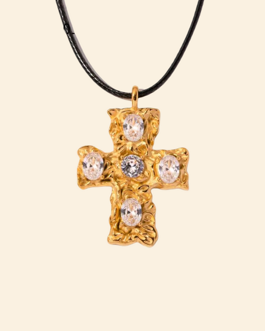 Big cross necklace