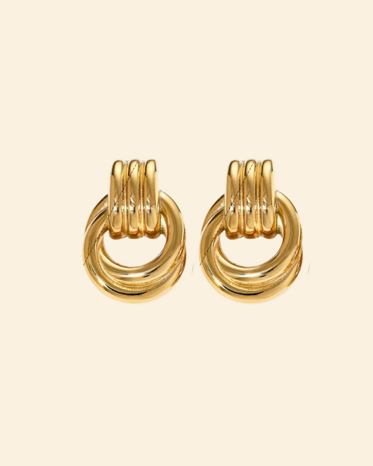 Janine earrings (dorado)