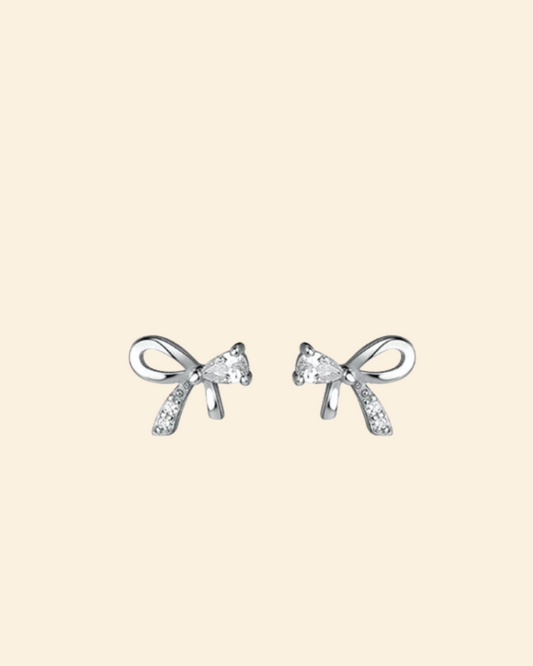 Mini Zircon Bow Studs