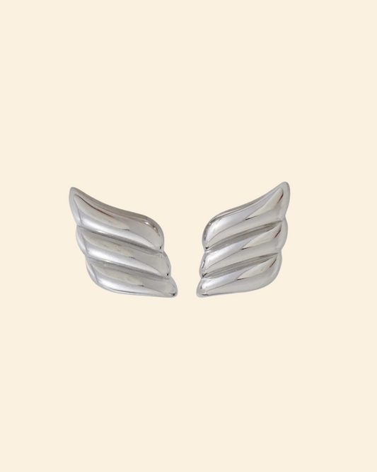 Wings Earrings (plateado)