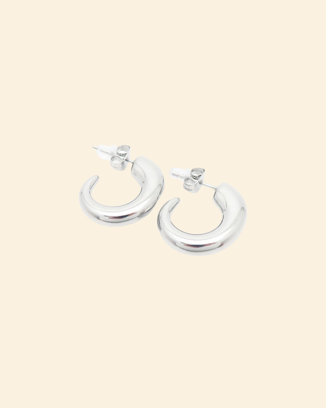 Camille earrings (plateado)