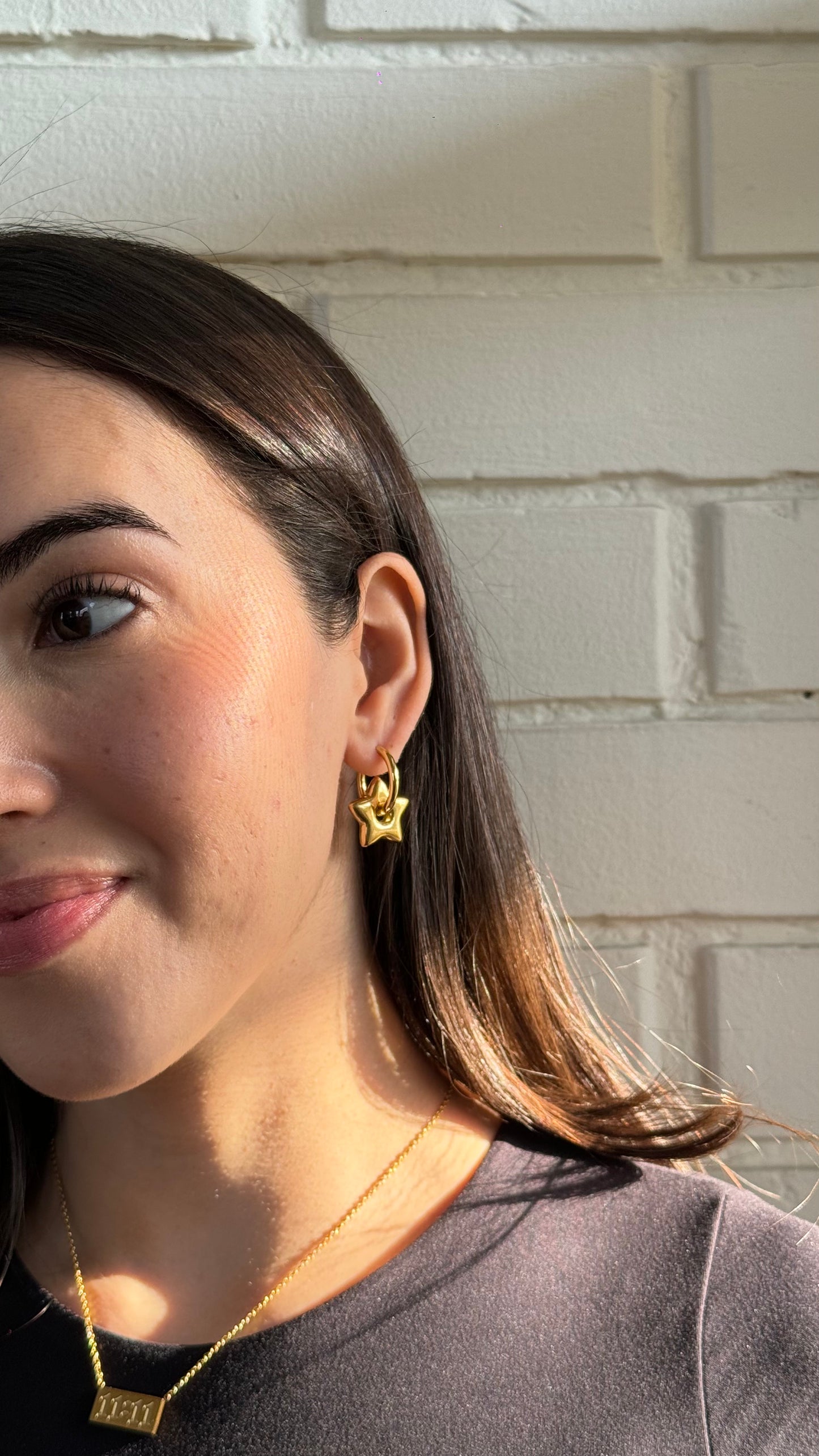 Gold Star Earrings